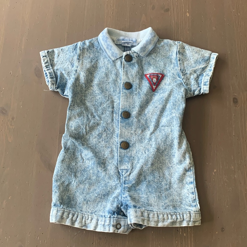 OshKosh B’Gosh Vintage Denim Outfit - Picture 1 of 6